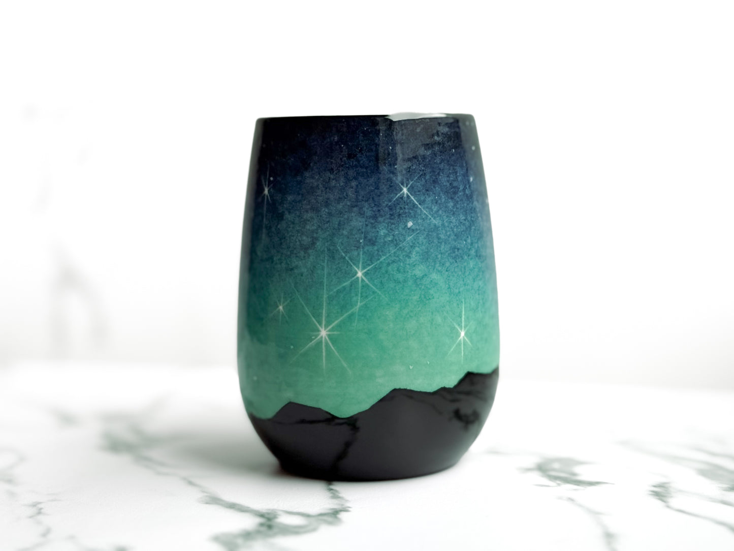 Teal Twilight Cup A