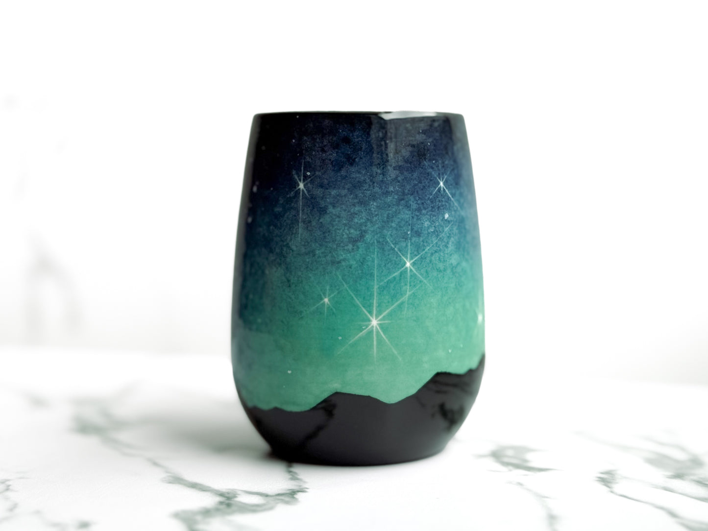 Teal Twilight Cup A
