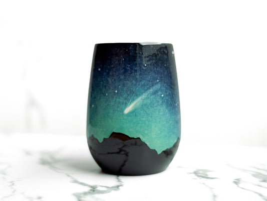 Teal Twilight Cup B